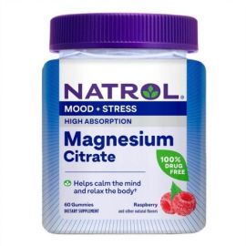 High Absorption Magnesium Citrate Natrol 60 żelków
