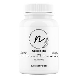 Orotan litu 5 mg 100 tabletek | NaturePRO