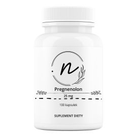Pregnenolon 25 mg 100 kapsułek | NaturePRO