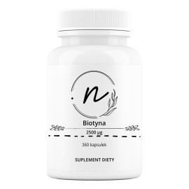 Biotyna 2500 mcg 360 kapsułek | NaturePRO