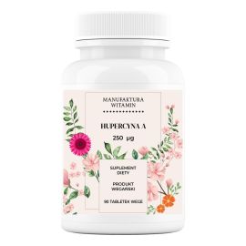 Hupercyna 1 % 250 μg 90 tabletek wege | Manufaktura Witamin