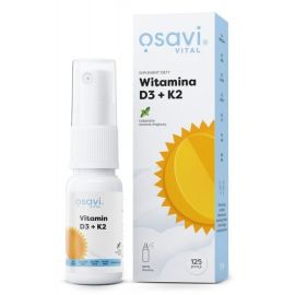 Witamina D3 + K2 Spray Doustny Osavi 25 ml.