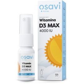 Witamina D3 Spray Doustny Osavi MAX 4000IU - 12.5 ml.