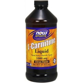 Liquid L-Carnitine NOW Foods 473 ml. 1000mg Citrus