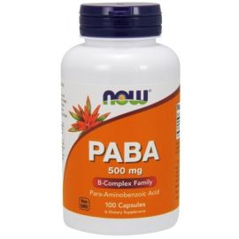 PABA NOW Foods 100 kapsułek