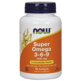 Super Omega 3-6-9 NOW Foods 1200mg - 90 softgels