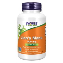 Lion's Mane NOW Foods 60 wegetariańskich kapsułek