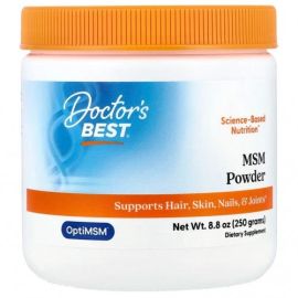 MSM with OptiMSM Doctor's Best Powder - 250 grams
