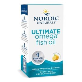 Ultimate Omega Nordic Naturals 1280mg Lemon (EAN 768990891076) - 120 softgels