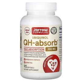 Ubiquinol QH-absorb Jarrow Formulas 200mg - 90 softgels