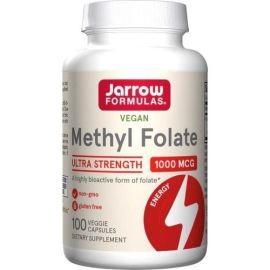 Methyl Folate Jarrow Formulas 1000mcg - 100 wegetariańskich kapsułek