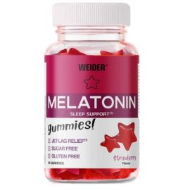 Melatonin Weider 60 żelków Blueberry