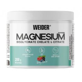 Magnesium Bisglycinate Chelate & Citrate Weider 200 grams